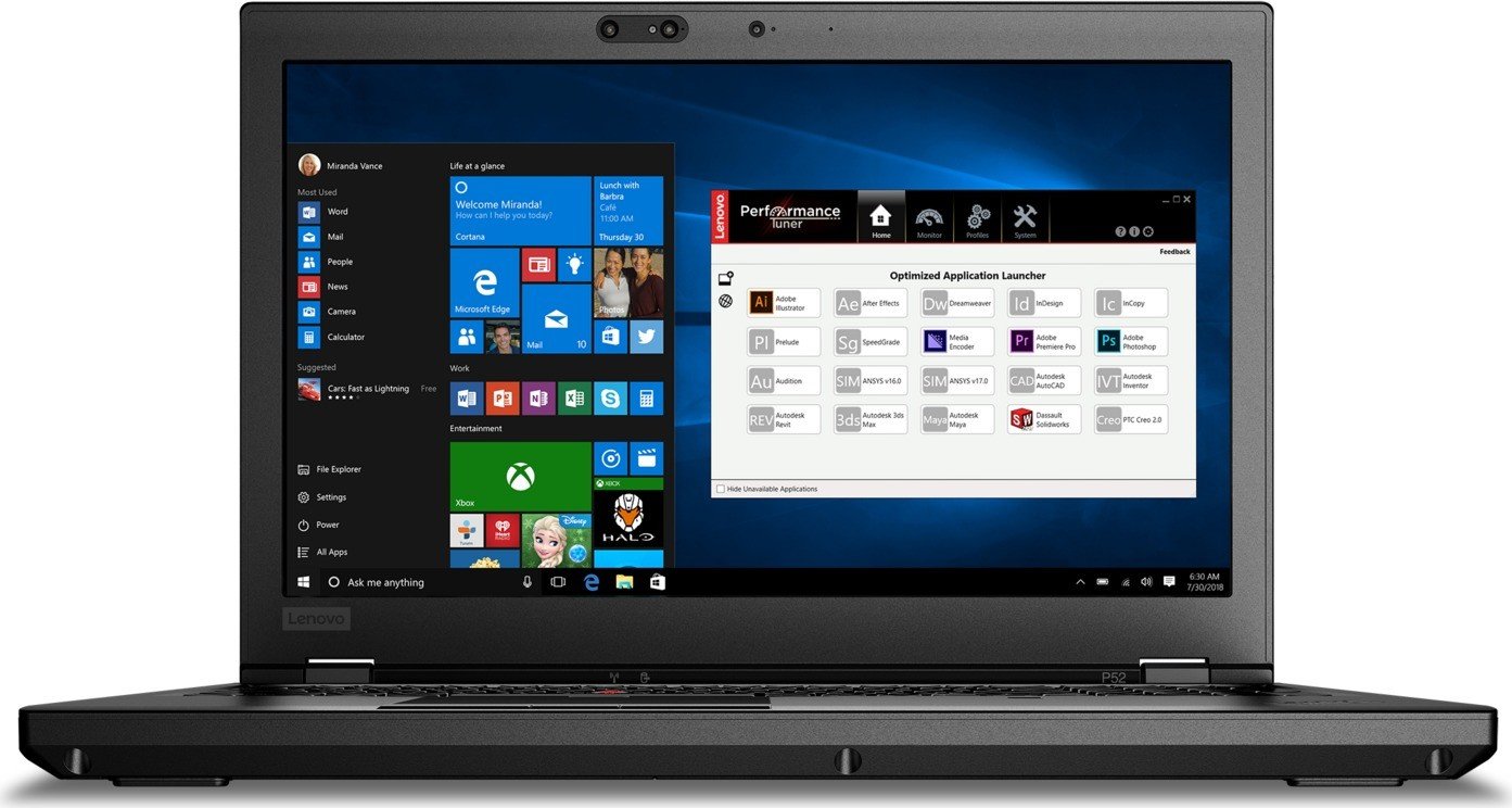Laptop Lenovo Lenovo ThinkPad P52 DOTYKOWY EKRAN 32 GB, 500 GB SSD lenovo-thinkpad-p52-i7-8850h-1656928748