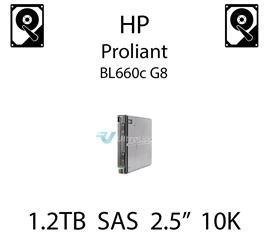 1.2TB 2.5" dedykowany dysk serwerowy SAS do serwera HP ProLiant BL660c G8, HDD Enterprise 10k, 6Gbps - 718162-B21 (REF)