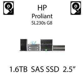 1.6TB 2.5" dedykowany dysk serwerowy SAS do serwera HP ProLiant SL230s G8, SSD Enterprise  - 780436-001