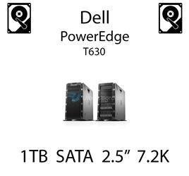 1TB 2.5" dedykowany dysk serwerowy SATA do serwera Dell PowerEdge T630, HDD Enterprise 7.2k - WF12F (REF)