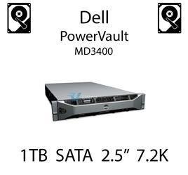 1TB 2.5" dedykowany dysk serwerowy SATA do serwera Dell PowerVault MD3400, HDD Enterprise 7.2k - WF12F (REF)