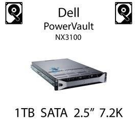 1TB 2.5" dedykowany dysk serwerowy SATA do serwera Dell PowerVault NX3100, HDD Enterprise 7.2k - WF12F (REF)