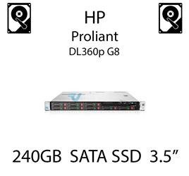 240GB 3.5" dedykowany dysk serwerowy SATA do serwera HP ProLiant DL360p G8, SSD Enterprise , 6Gbps - 804590-B21