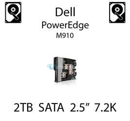 2TB 2.5" dedykowany dysk serwerowy SATA do serwera Dell PowerEdge M910, HDD Enterprise 7.2k, 600MB/s - 400-AHLZ (REF)