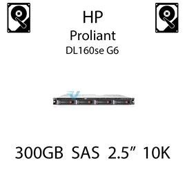 300GB 2.5" dedykowany dysk serwerowy SAS do serwera HP ProLiant DL160se G6, HDD Enterprise 10k, 12GB/s - 785412-001