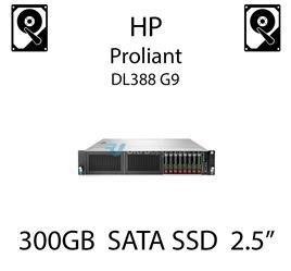 300GB 2.5" dedykowany dysk serwerowy SATA do serwera HP ProLiant DL388 G9, SSD Enterprise  - 739888-B21 (REF)