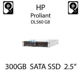 300GB 2.5" dedykowany dysk serwerowy SATA do serwera HP ProLiant DL560 G8, SSD Enterprise  - 739888-B21 (REF)