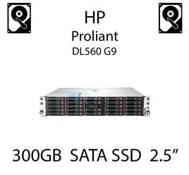 300GB 2.5" dedykowany dysk serwerowy SATA do serwera HP ProLiant DL560 G9, SSD Enterprise  - 739954-001