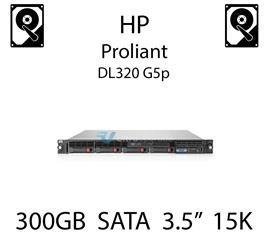 300GB 3.5" dedykowany dysk serwerowy SAS do serwera HP ProLiant DL320 G5p, HDD Enterprise 15k, 3072MB/s - 488060-001 (REF)