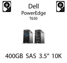 400GB 3.5" dedykowany dysk serwerowy SAS do serwera Dell PowerEdge T630, HDD Enterprise 10k, 3072MB/s - GY583 (REF)