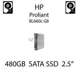 480GB 2.5" dedykowany dysk serwerowy SATA do serwera HP ProLiant BL660c G8, SSD Enterprise  - 764927-B21 (REF)