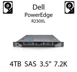 4TB 3.5" dedykowany dysk serwerowy SAS do serwera Dell PowerEdge R230XL, HDD Enterprise 7.2k, 6Gbps - 0202V7 (REF)