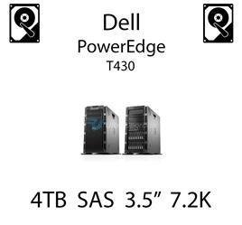 4TB 3.5" dedykowany dysk serwerowy SAS do serwera Dell PowerEdge T430, HDD Enterprise 7.2k, 6Gbps - 0202V7 (REF)