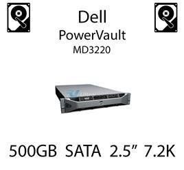 500GB 2.5" dedykowany dysk serwerowy SATA do serwera Dell PowerVault MD3220, HDD Enterprise 7.2k, 320MB/s - 00X3Y (REF)