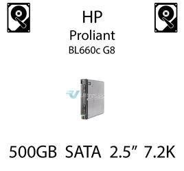 500GB 2.5" dedykowany dysk serwerowy SATA do serwera HP ProLiant BL660c G8, HDD Enterprise 7.2k, 6Gbps - 656107-001 (REF)