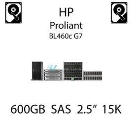 600GB 2.5" dedykowany dysk serwerowy SAS do serwera HP ProLiant BL460c G7, HDD Enterprise 15k, 12GB/s - 785103-B21