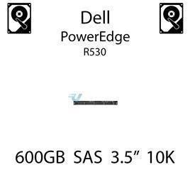 600GB 3.5" dedykowany dysk serwerowy SAS do serwera Dell PowerEdge R530, HDD Enterprise 10k, 6Gbps - R752K (REF)