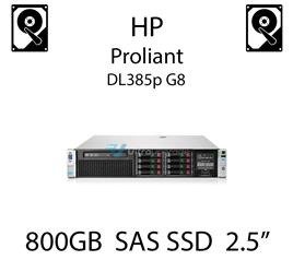 800GB 2.5" dedykowany dysk serwerowy SAS do serwera HP ProLiant DL385p G8, SSD Enterprise , 1.2GB/s - 802909-001