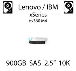 900GB 2.5" dedykowany dysk serwerowy SAS do serwera Lenovo / IBM iDataPlex dx360 M4, HDD Enterprise 10k, 10MB/s - 81Y9654