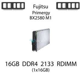 Pamięć RAM 16GB DDR4 dedykowana do serwera Fujitsu Primergy BX2580 M1, RDIMM, 2133MHz, 1.2V, 2Rx4 - S26361-F3843-E516