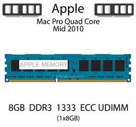 Pamięć RAM 8GB DDR3 dedykowana do komputera Apple Mac Pro Quad Core Mid 2010