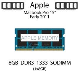 Pamięć RAM 8GB DDR3 dedykowana do komputera Apple Macbook Pro 15" Early 2011